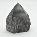 Polished Black Tourmaline Crystal Freeform Point - 192 G #09
