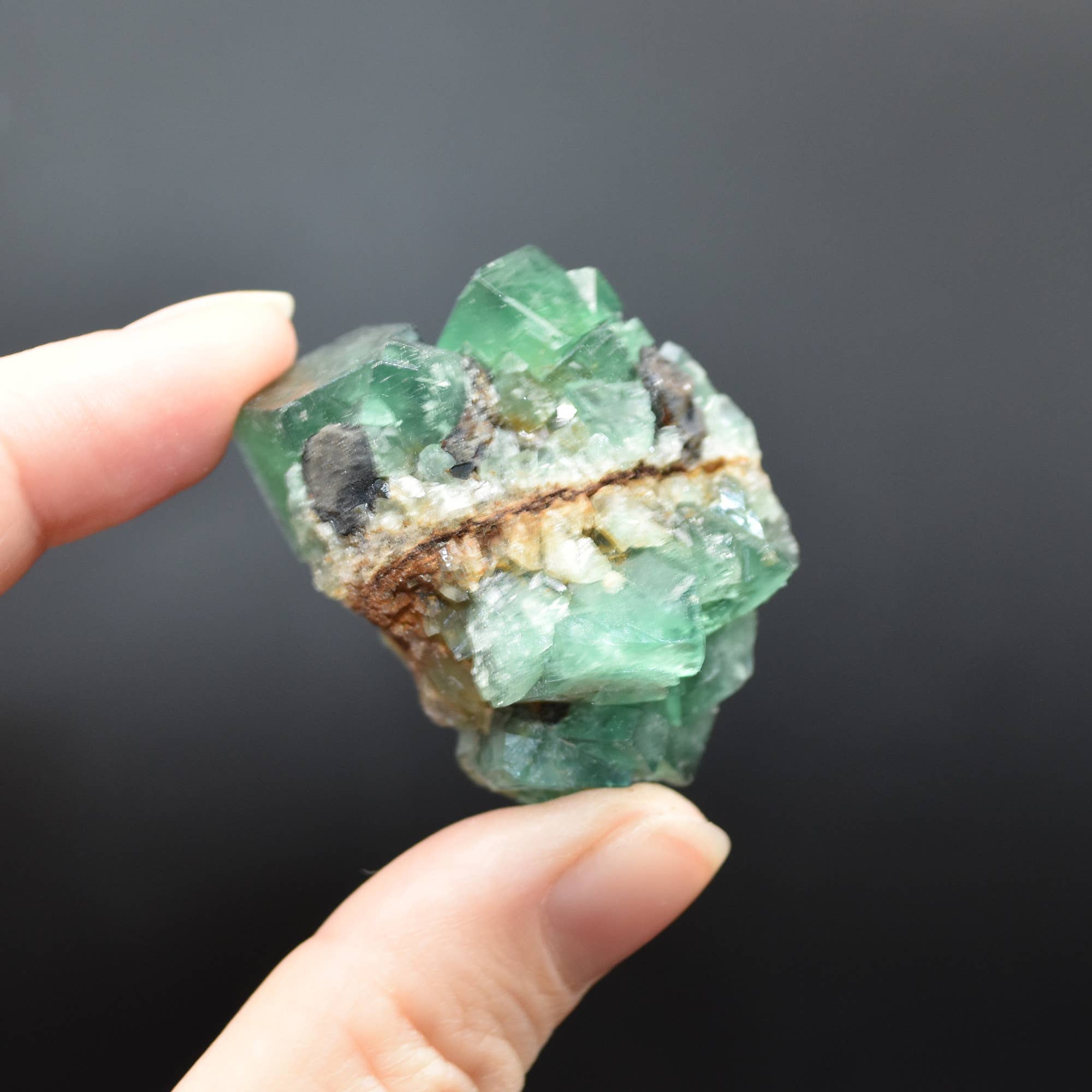 Diana Maria Fluorite Raw Crystal Nuggets - 9 Sizes