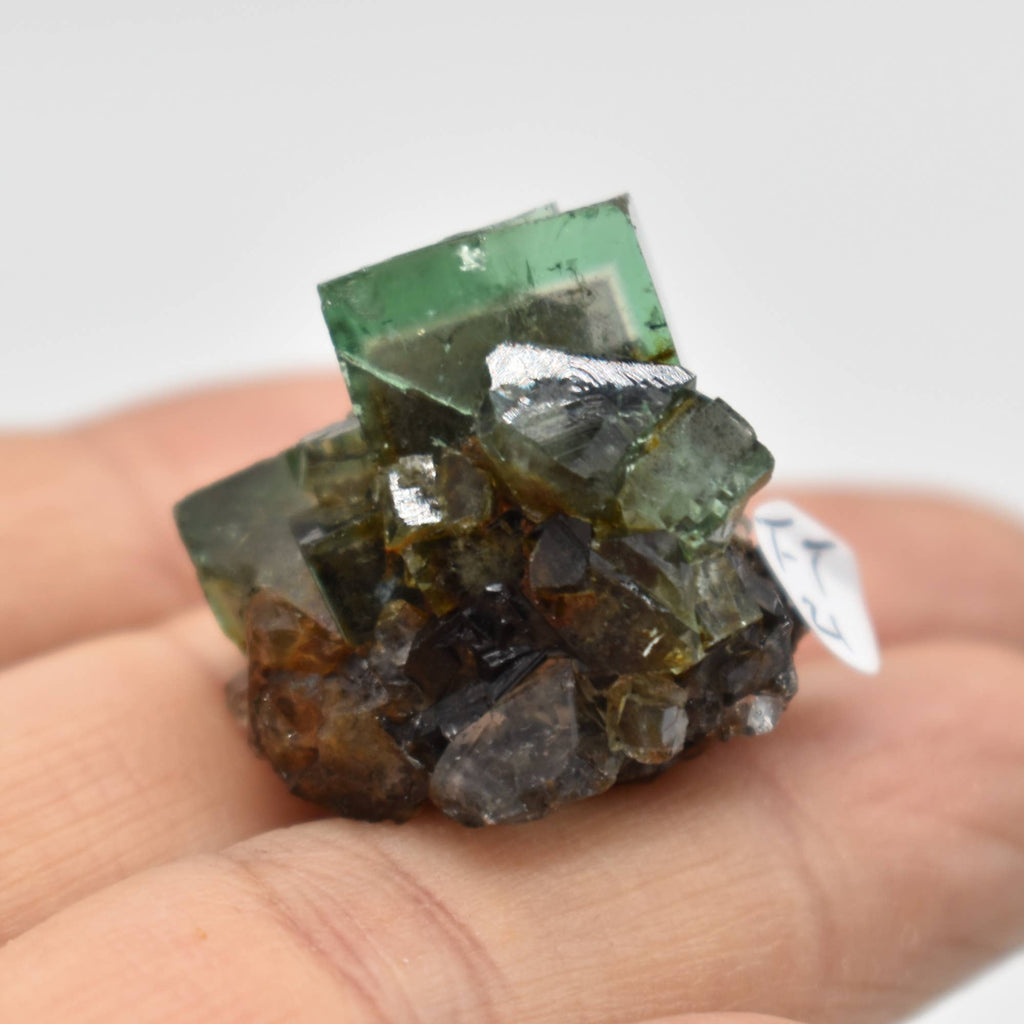Diana Maria Fluorite Raw Crystal Cluster - 8 Sizes