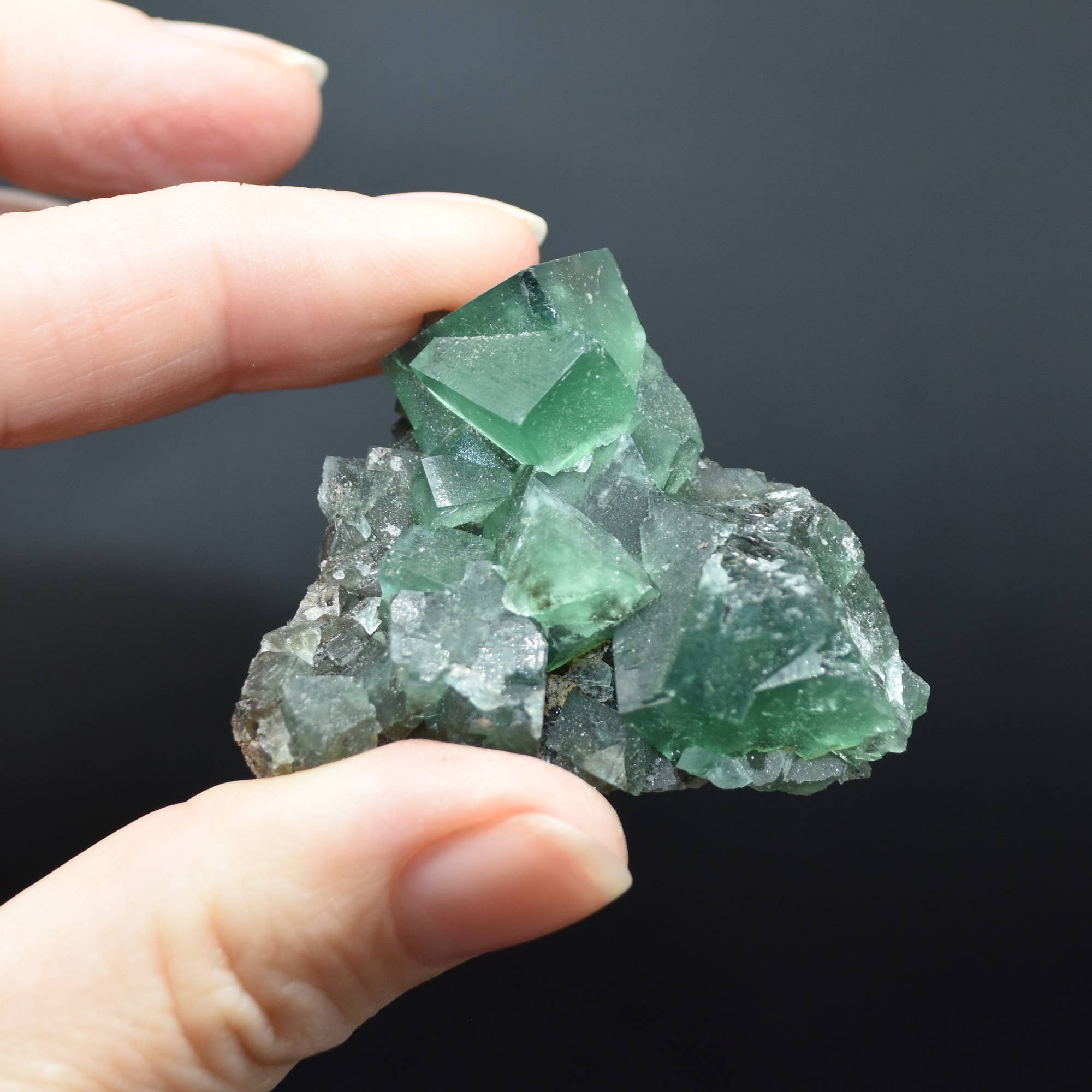 Diana Maria Fluorite Raw Crystal Nuggets - 9 Sizes