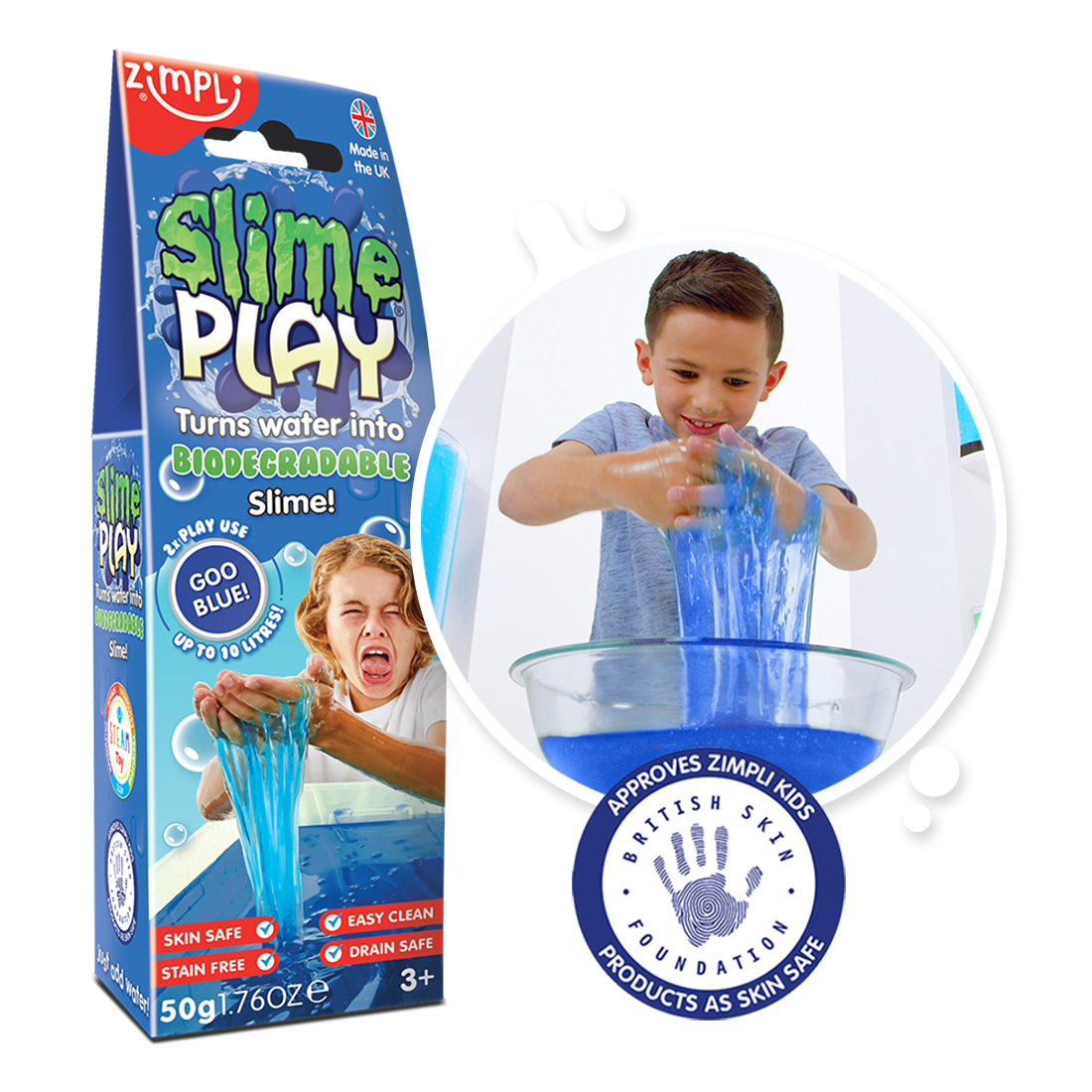 Zimpli Slime Play Multi Sensory Play DIY Slime Toy