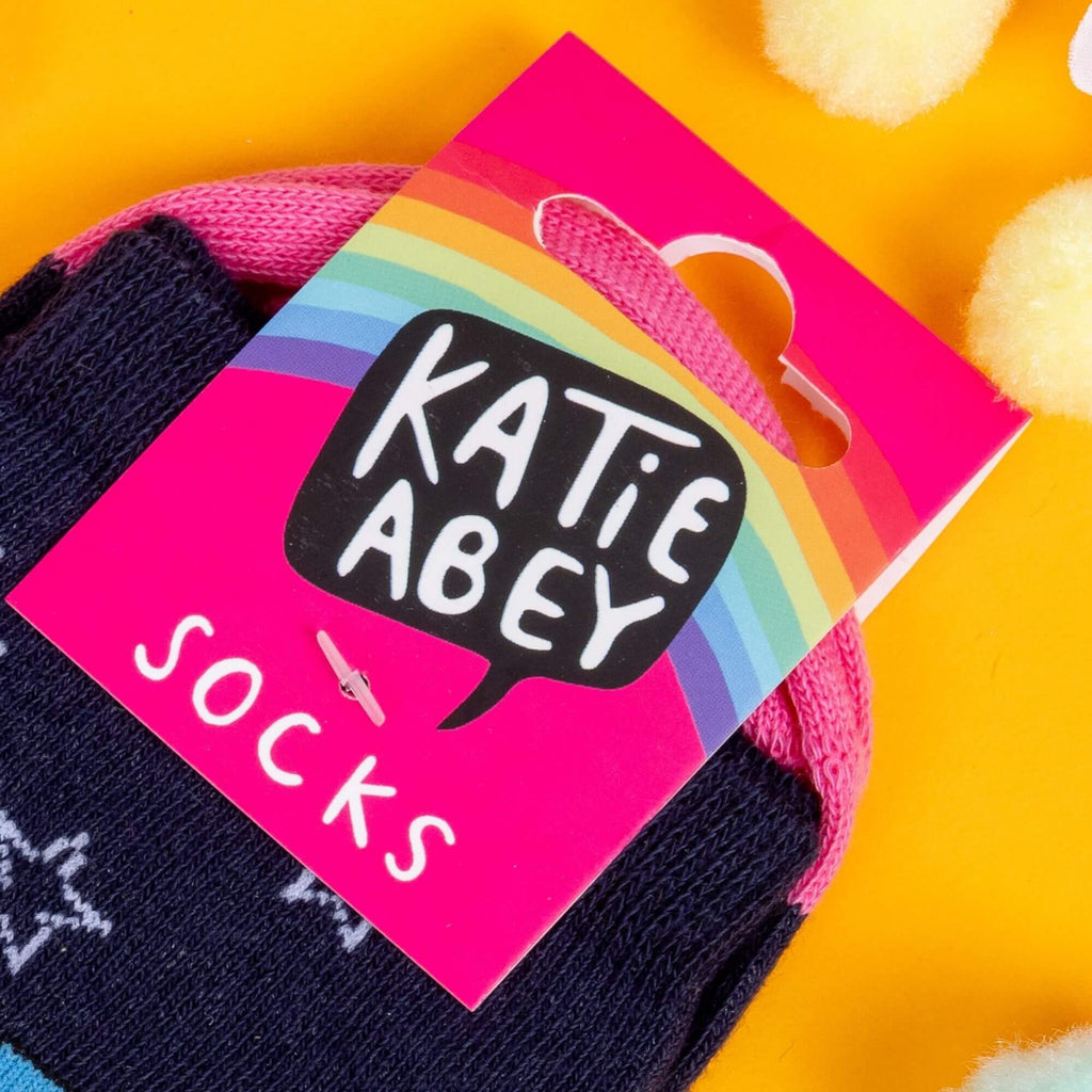 Don't Tell Me Who I am Axolotl Trans Pride Socks