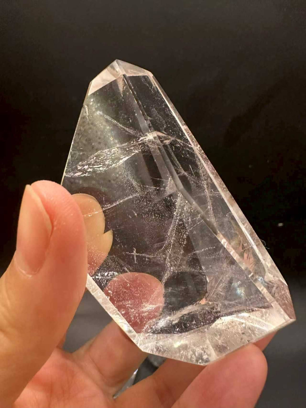 Natural Clear Quartz Freeform - High Vibration Crystal for Clarity