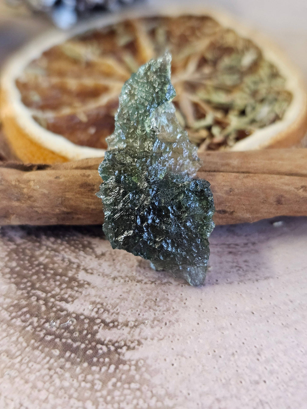 Moldavite Extra Quality Raw Piece - 3.12g