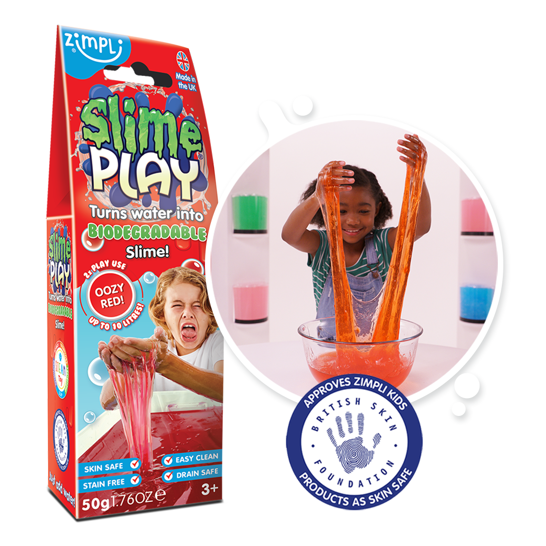Zimpli Slime Play Multi Sensory Play DIY Slime Toy