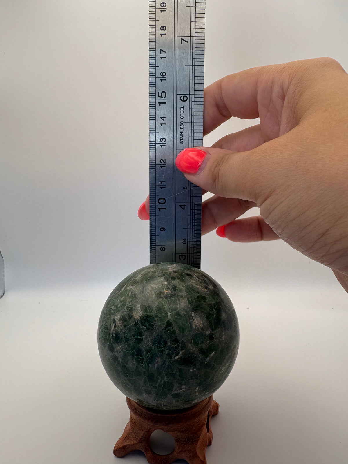 Diopside crystal balls