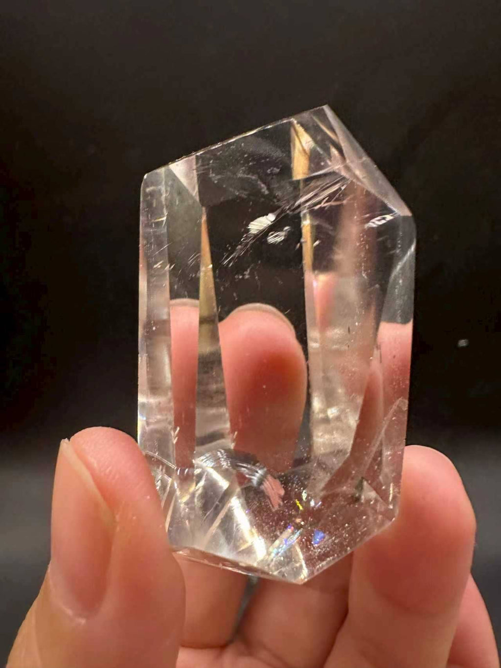 Natural Clear Quartz Freeform - High Vibration Crystal for Clarity