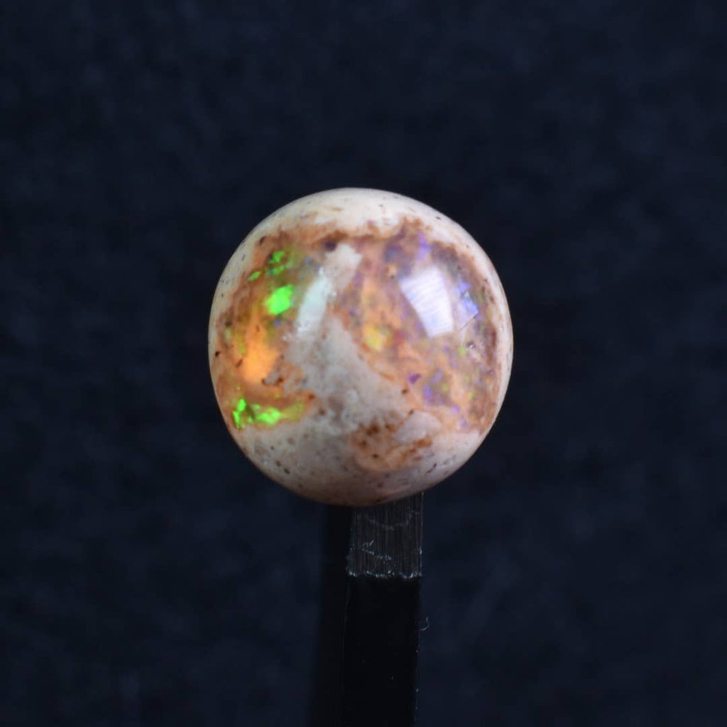 Mexican Cantera Galaxy Opal, Matrix Cabochon Stone 6.9ct #26