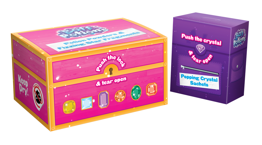 Zimpli Baff Potions - Pop'n'Fizz Multipack - 21 Mystical Mix