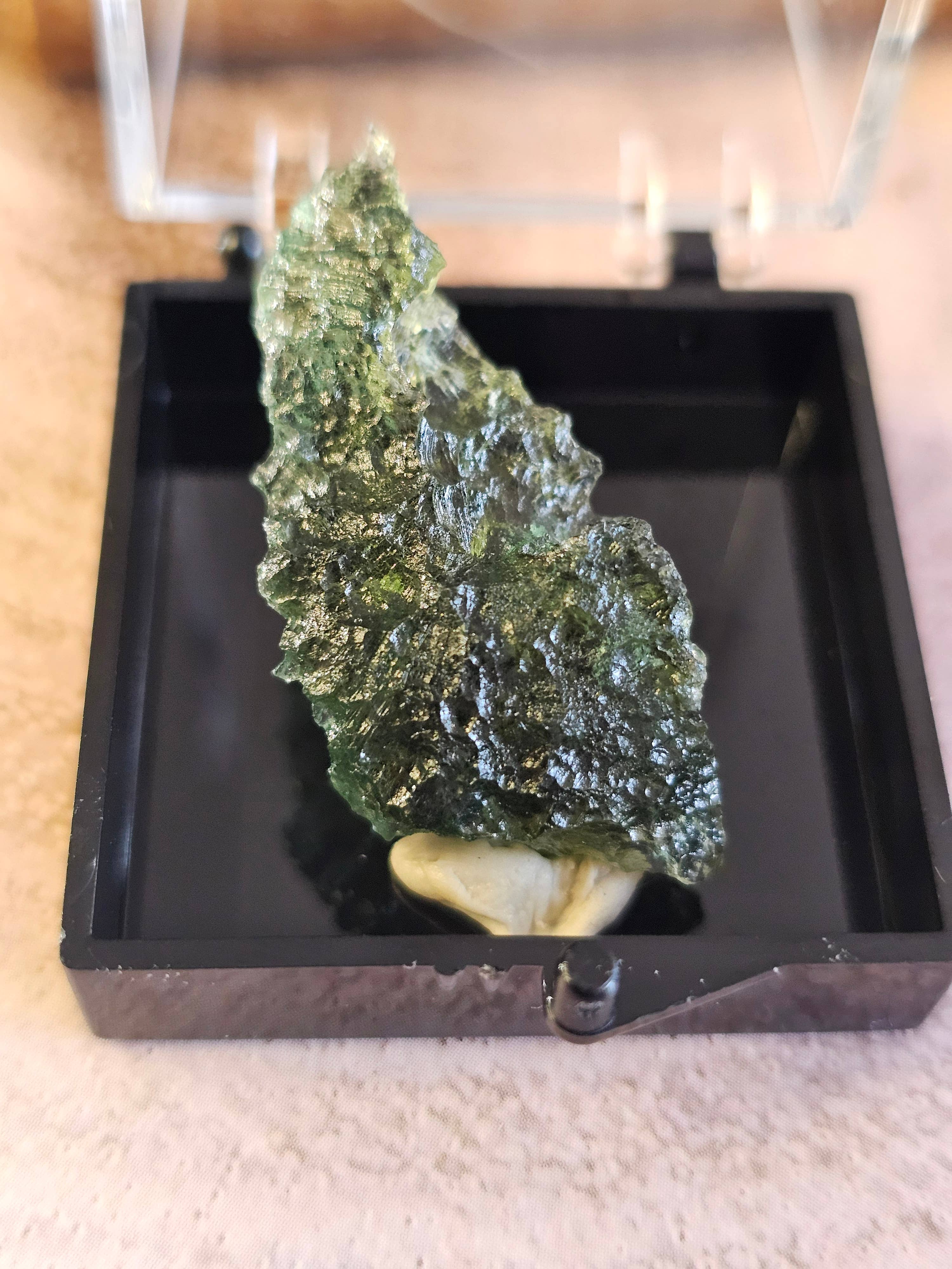 Moldavite Extra Quality Raw Piece - 3.12g