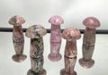 Large Pink Cobalt Calcite Crystal Mushroom