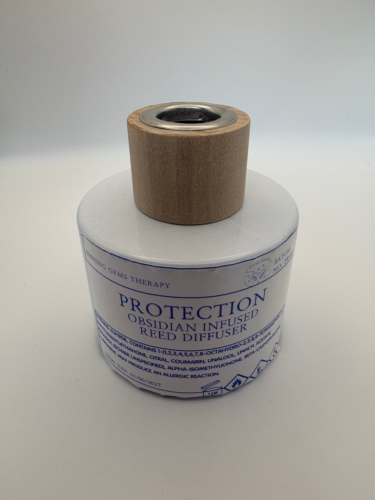 Protection Obsidian Infused Fragrance Diffuser