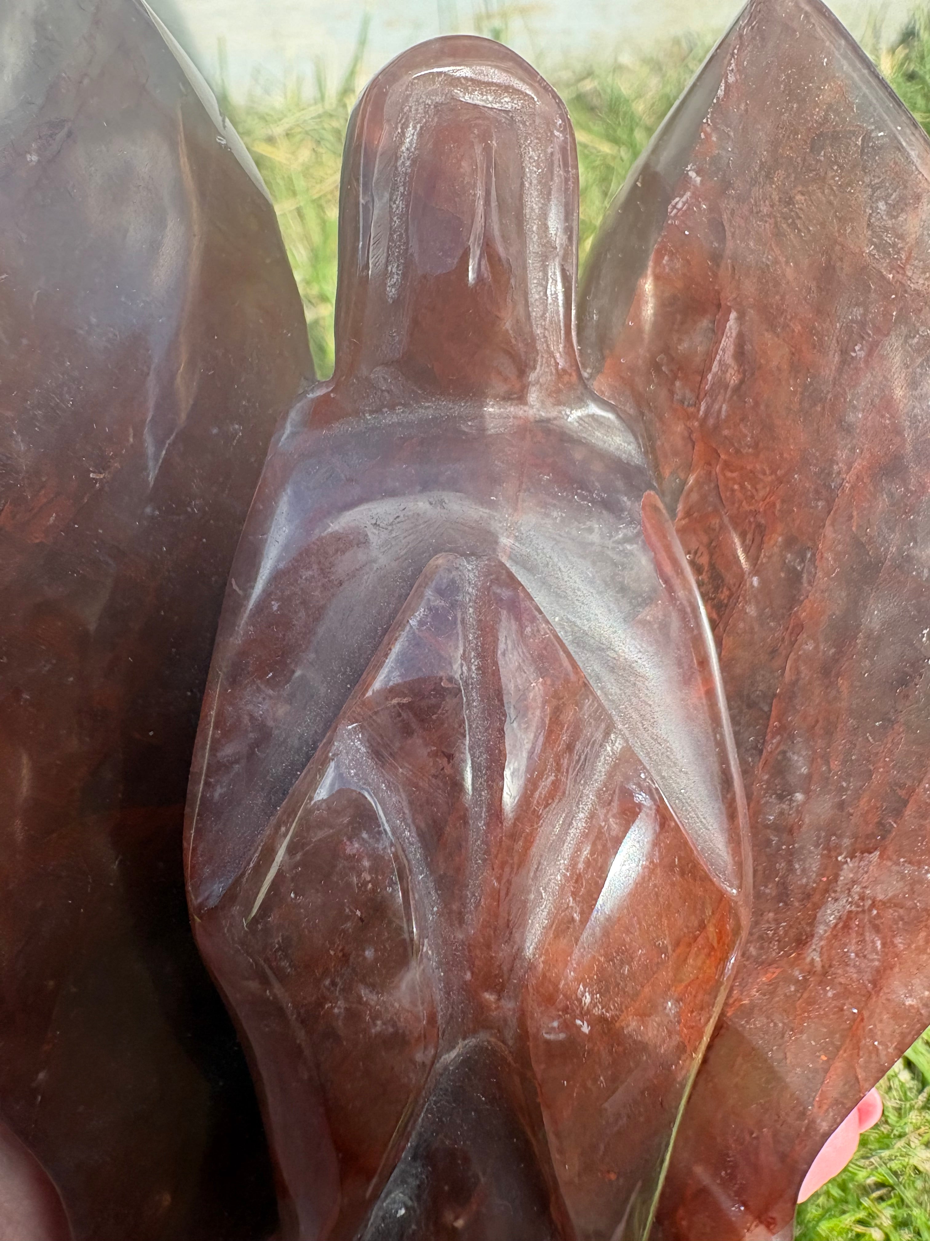 Fire quartz angel
