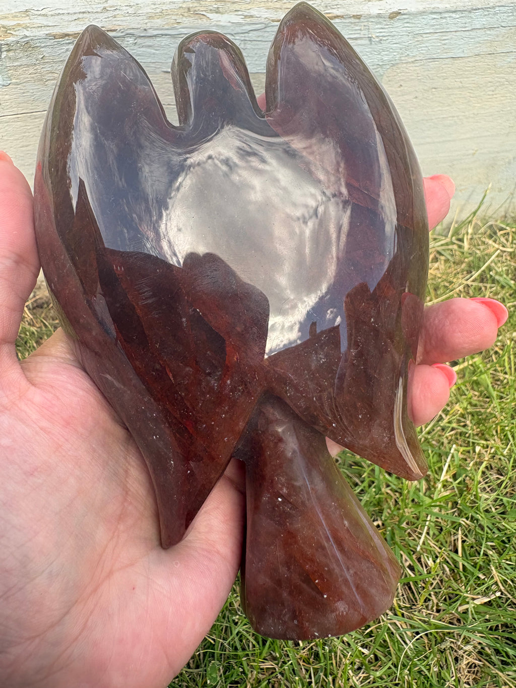 Fire quartz angel