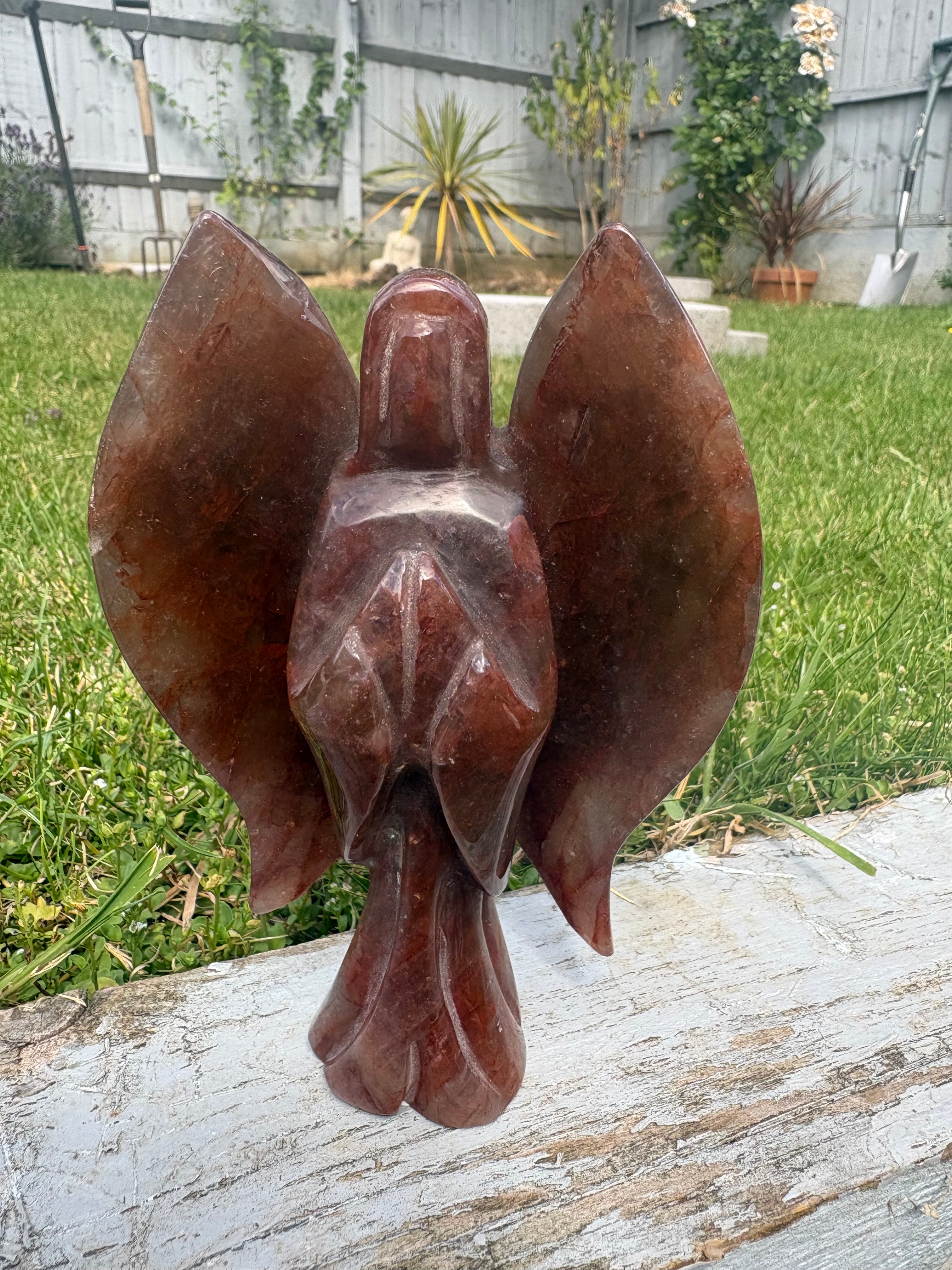 Fire quartz angel