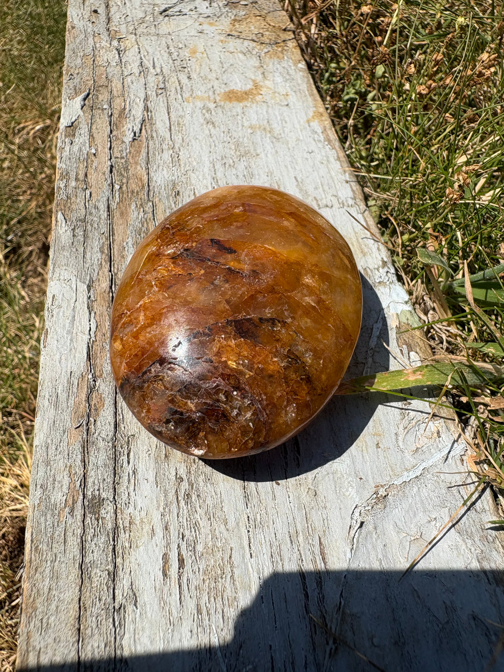 Golden healer palmstones