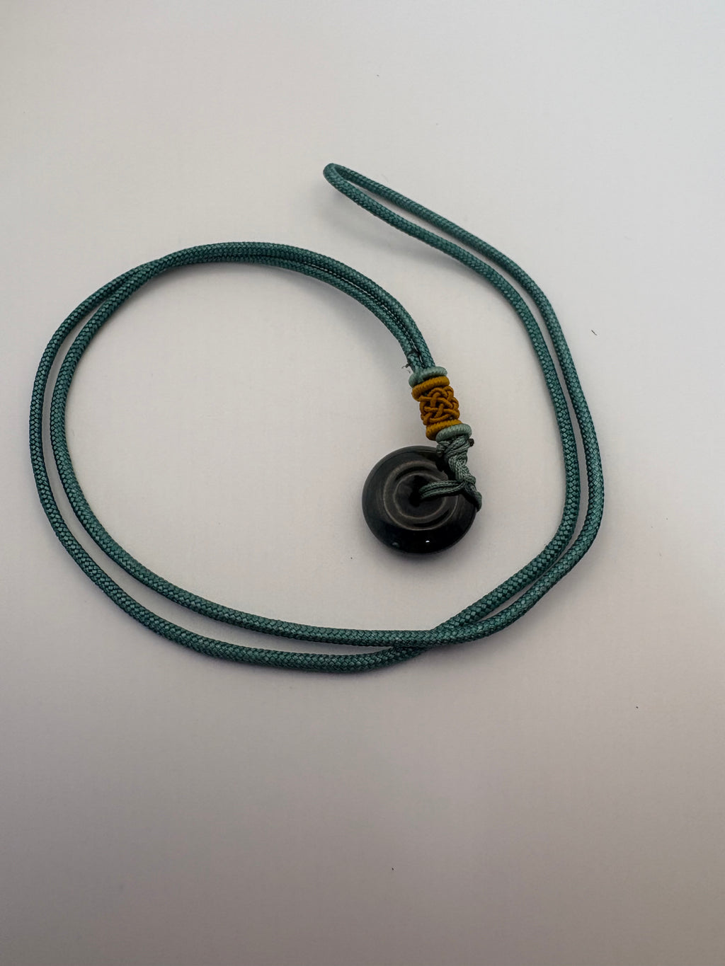 Jade donut necklaces