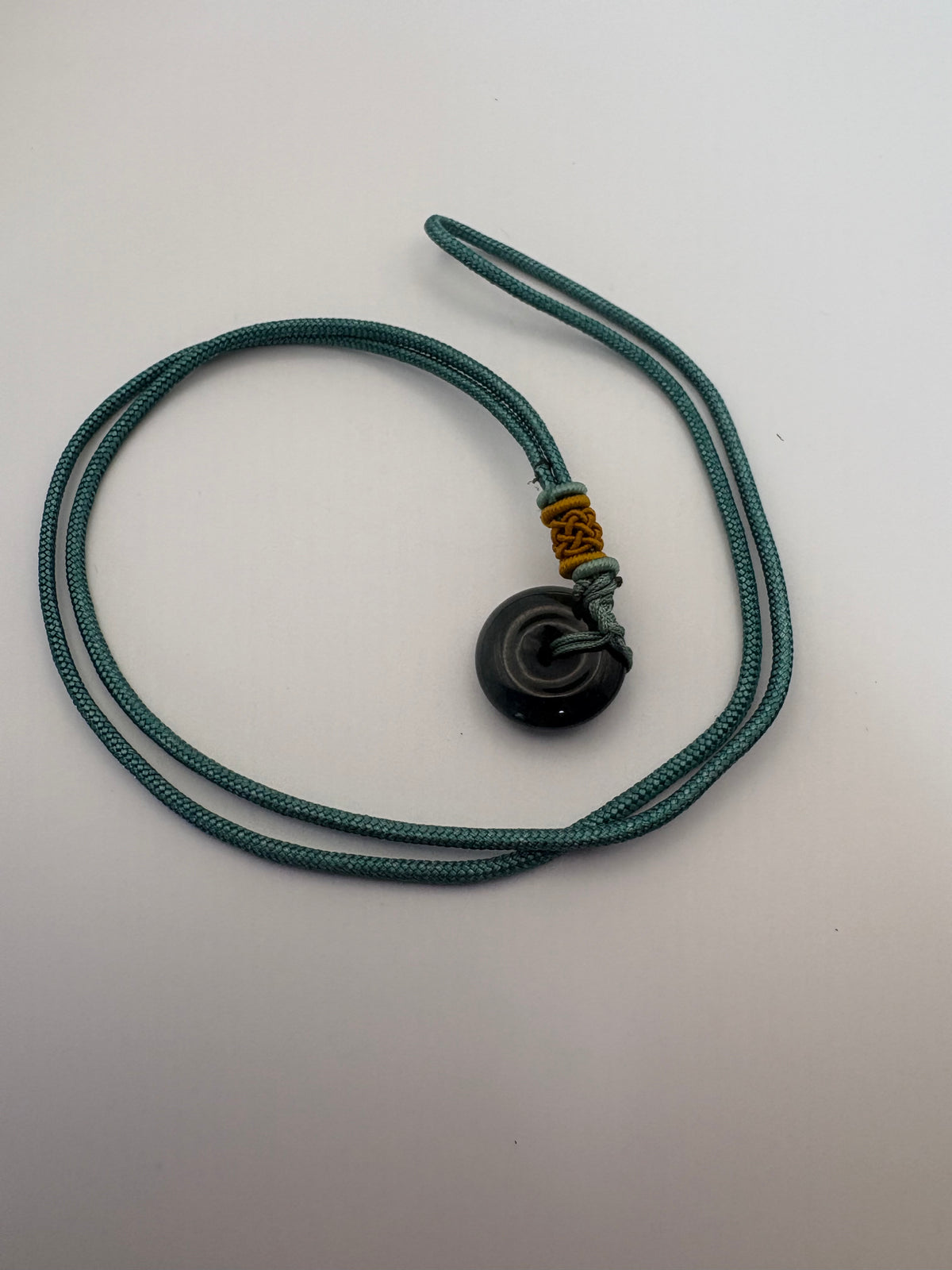 Jade donut necklaces
