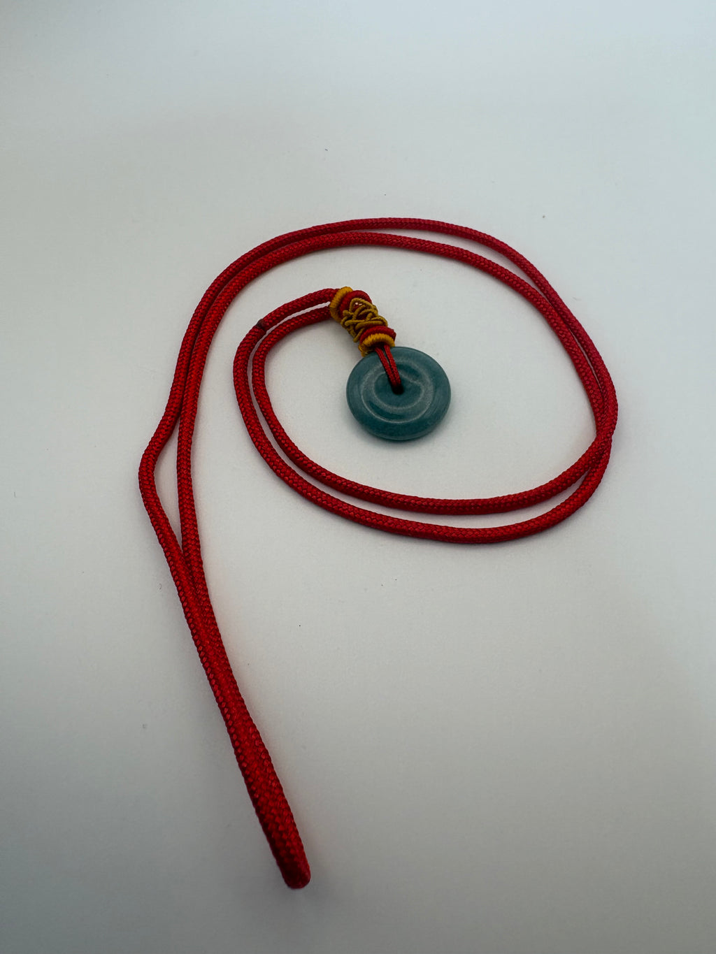 Jade donut necklaces