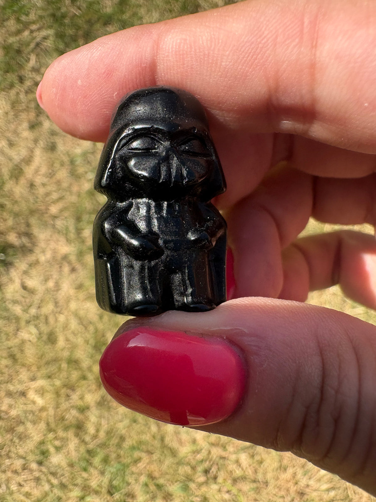 Obsidian mini towers and mini Darth Vader