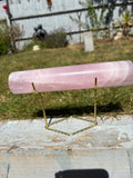 Rose quartz bracelet stand