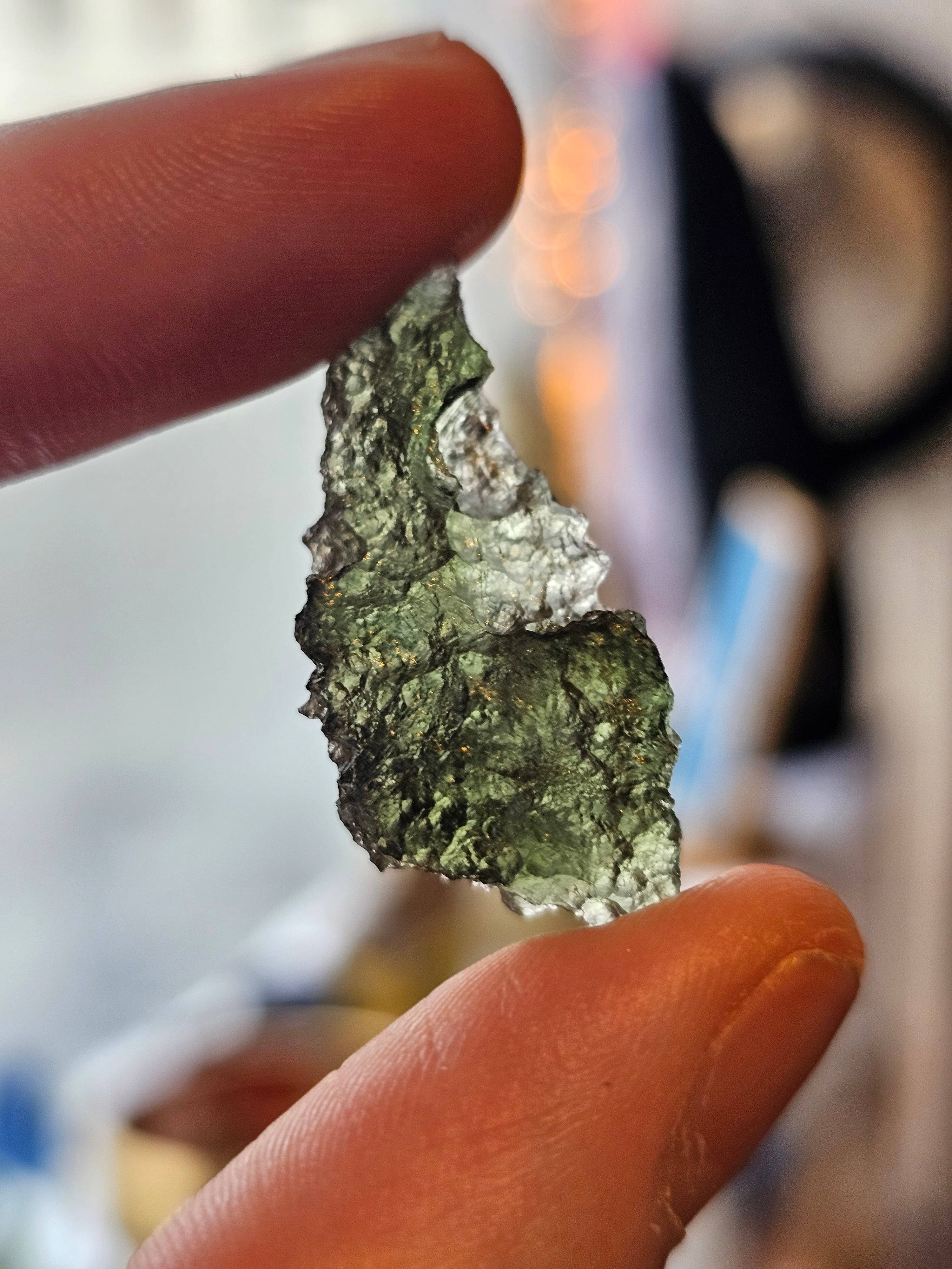 Moldavite Extra Quality Raw Piece - 3.12g