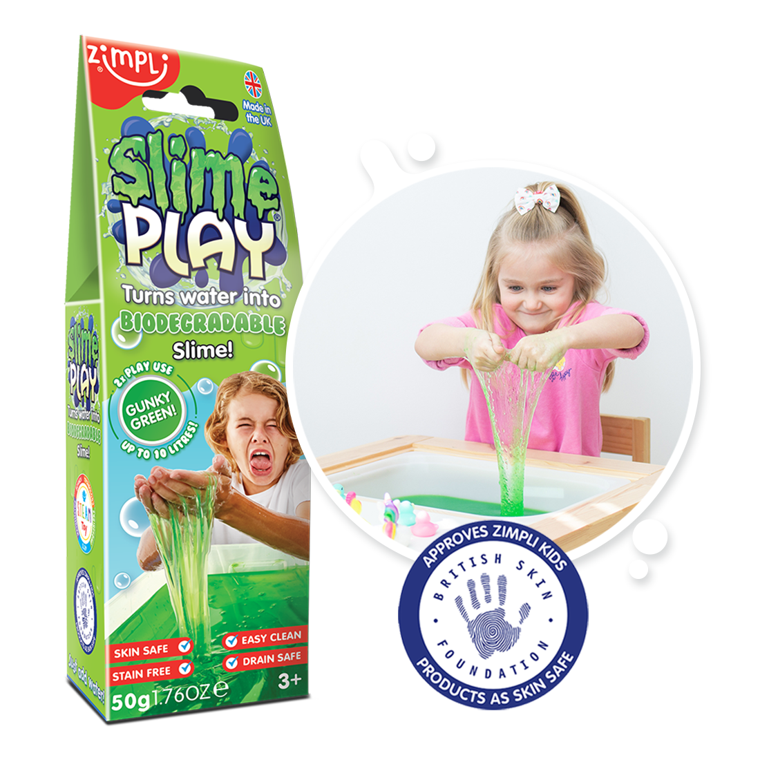 Zimpli Slime Play Multi Sensory Play DIY Slime Toy