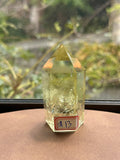 AAAA Premium Citrine Tower w Rainbow from Brazil - Vibration Citrine Point for Abundance - Brazilian Citrine Crystal #13