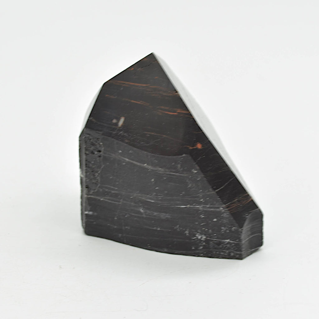 Polished Black Tourmaline Crystal Point - 322 g #23