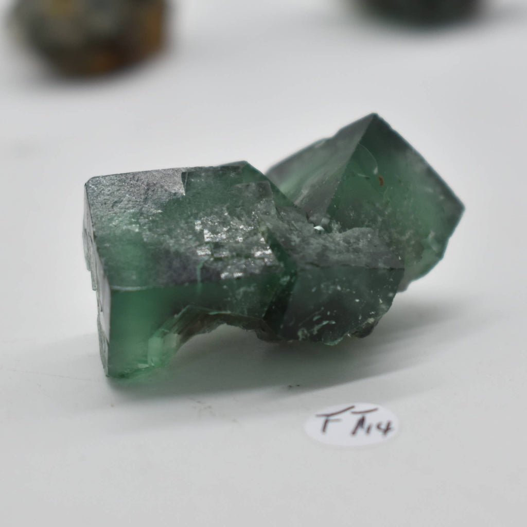 Diana Maria Fluorite Raw Crystal Cluster - 8 Sizes