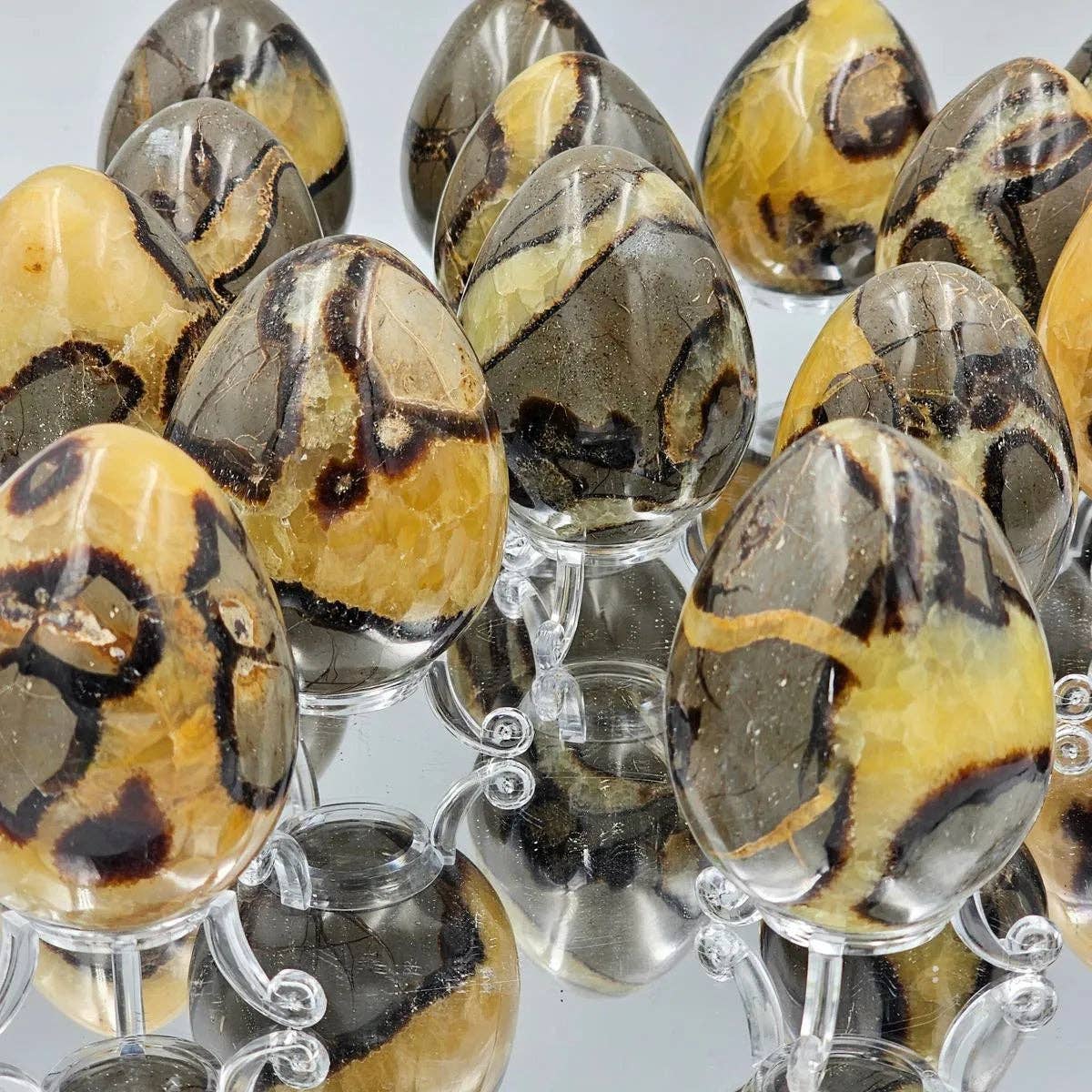 Septarian Crystal Egg
