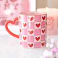 Love Yourself Mug with Heart Handle